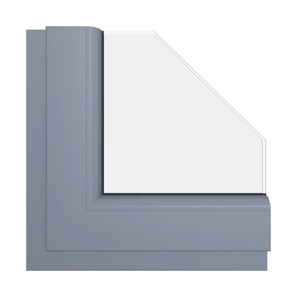 Gray silver smooth windows window-colors schuco gray-silver-smooth interior