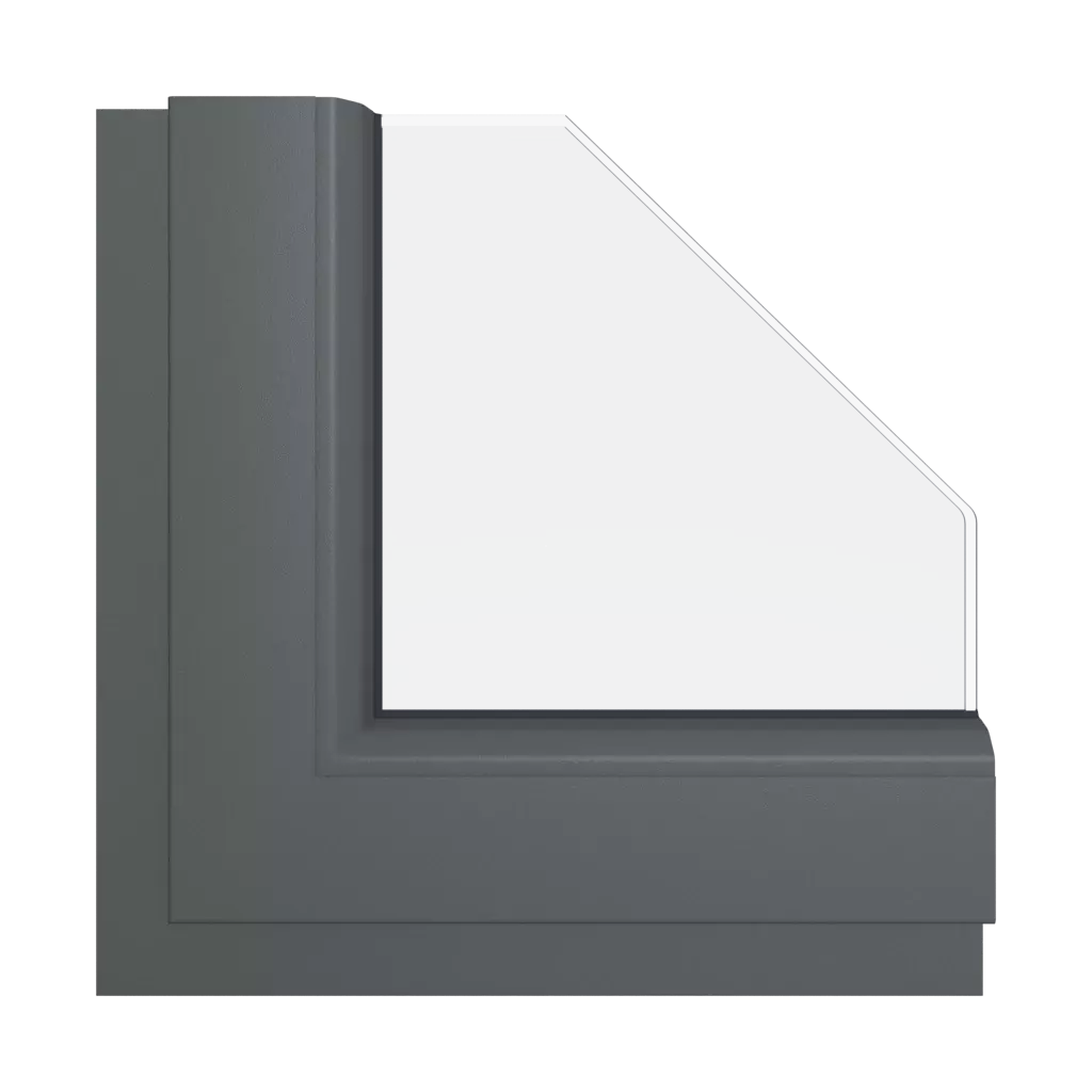 Basalt gray smooth windows window-colors schuco basalt-gray-smooth interior