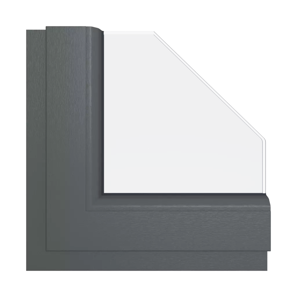 Slate gray smooth windows window-colors schuco slate-gray-smooth interior