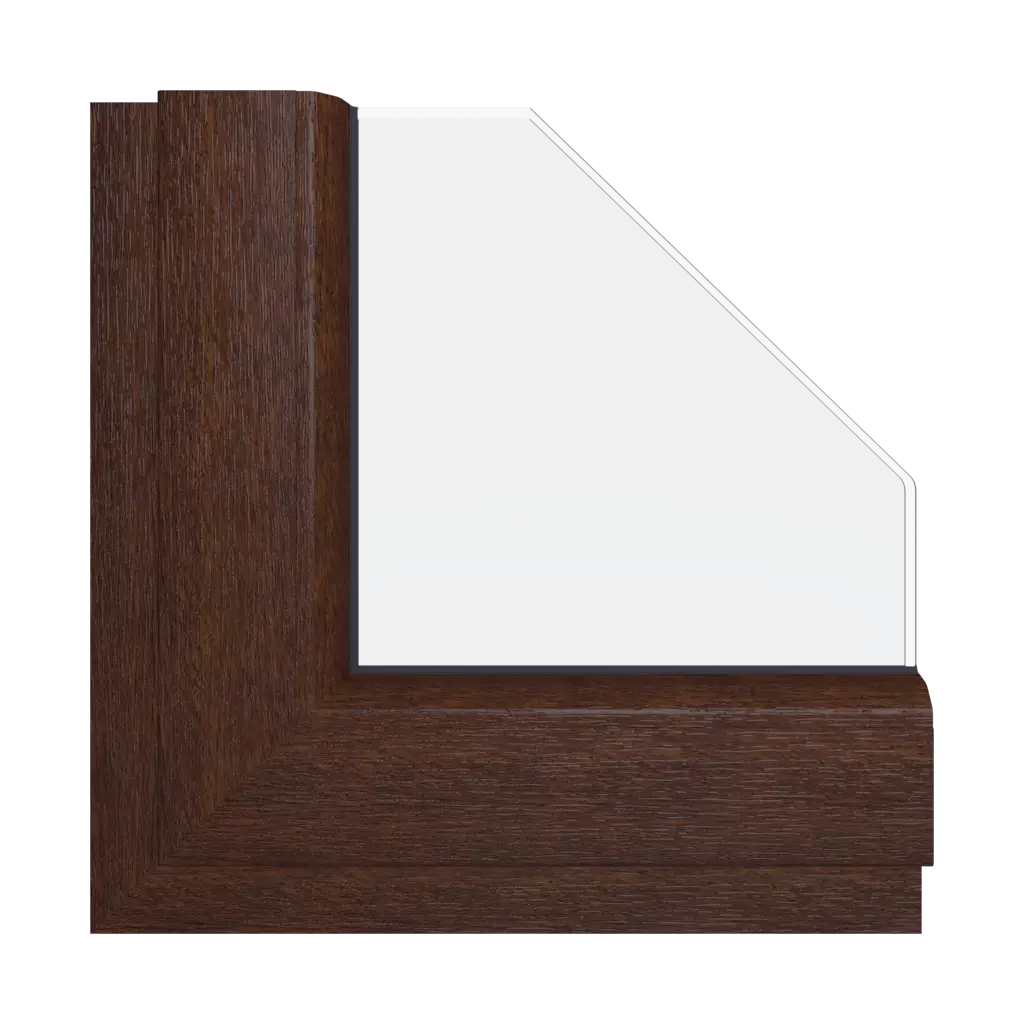 Walnut windows window-colors schuco nut interior