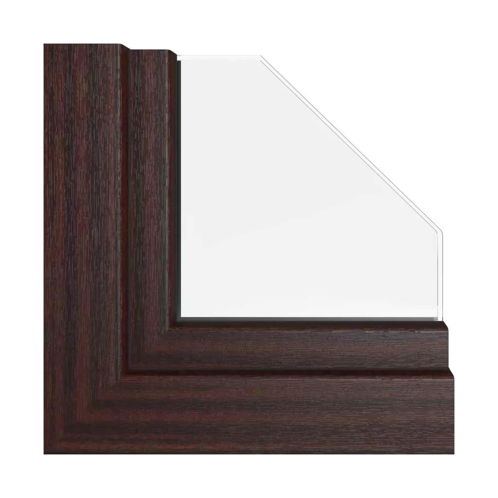 Mahogany windows window-colors kommerling-colors   