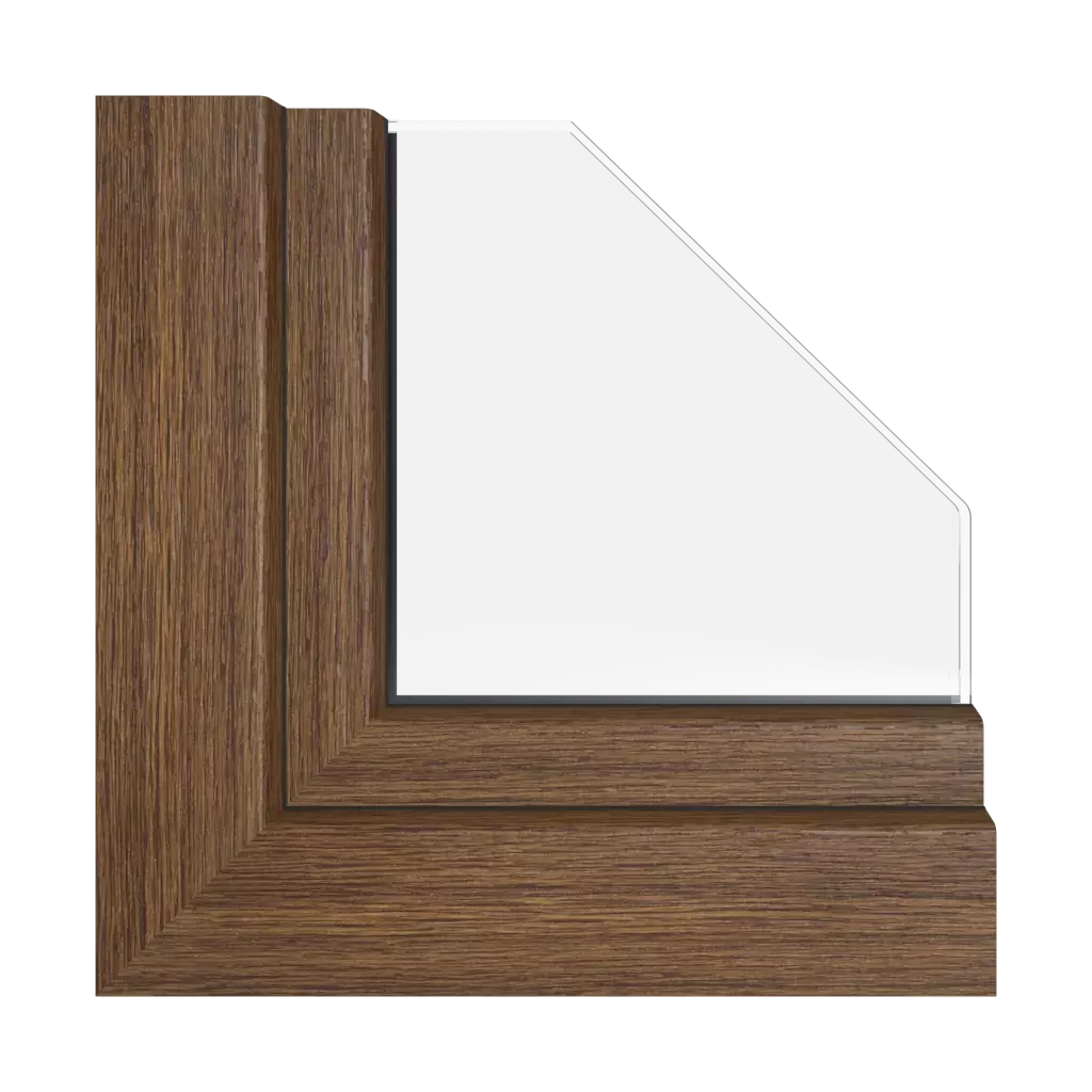 Rustic oak windows window-colors kommerling-colors rustic-oak