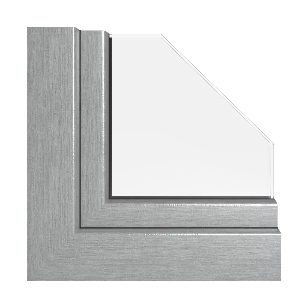Metbrush silver windows window-colors kommerling-colors metbrush-silver