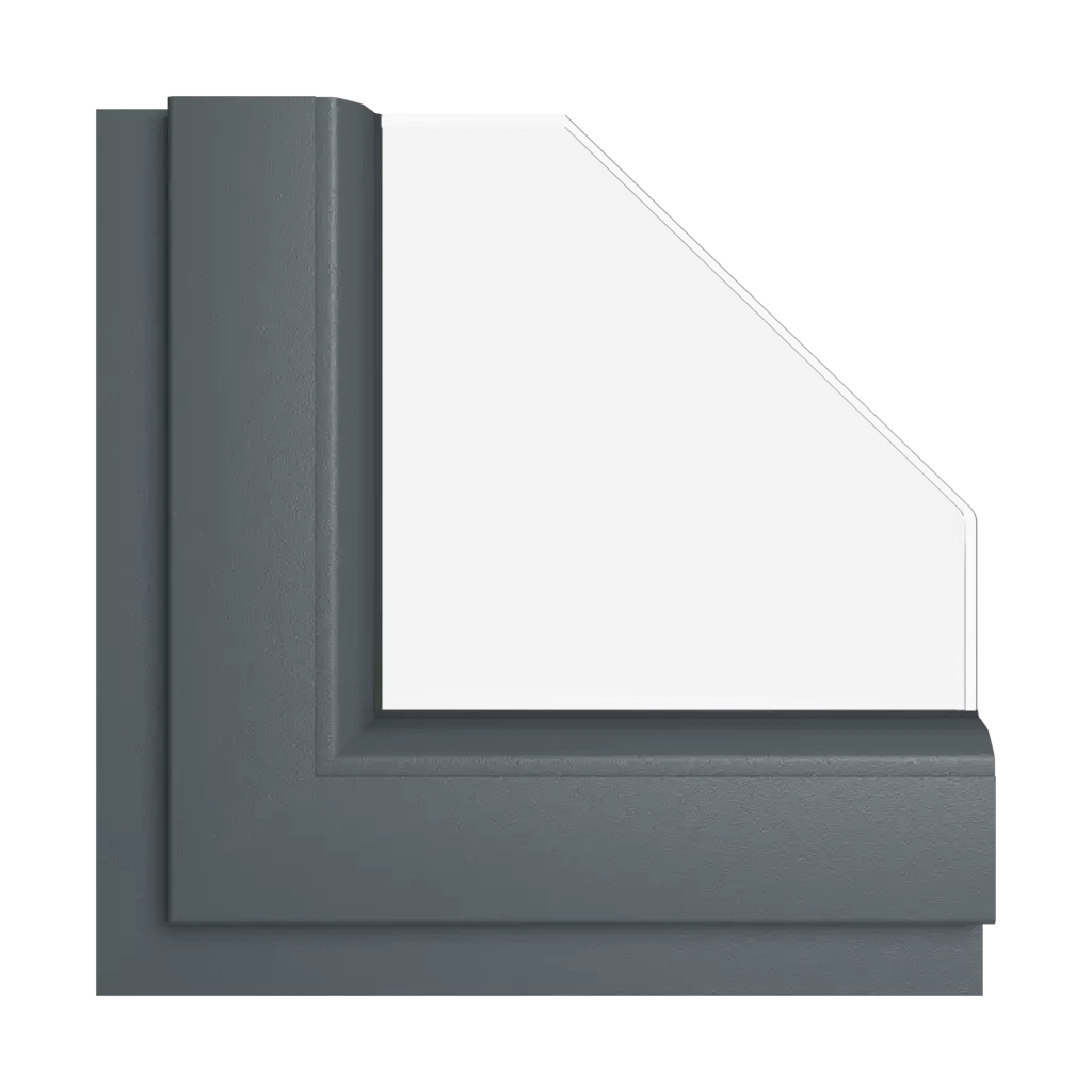Smooth anthracite gray windows window-colors kommerling-colors smooth-anthracite-gray interior