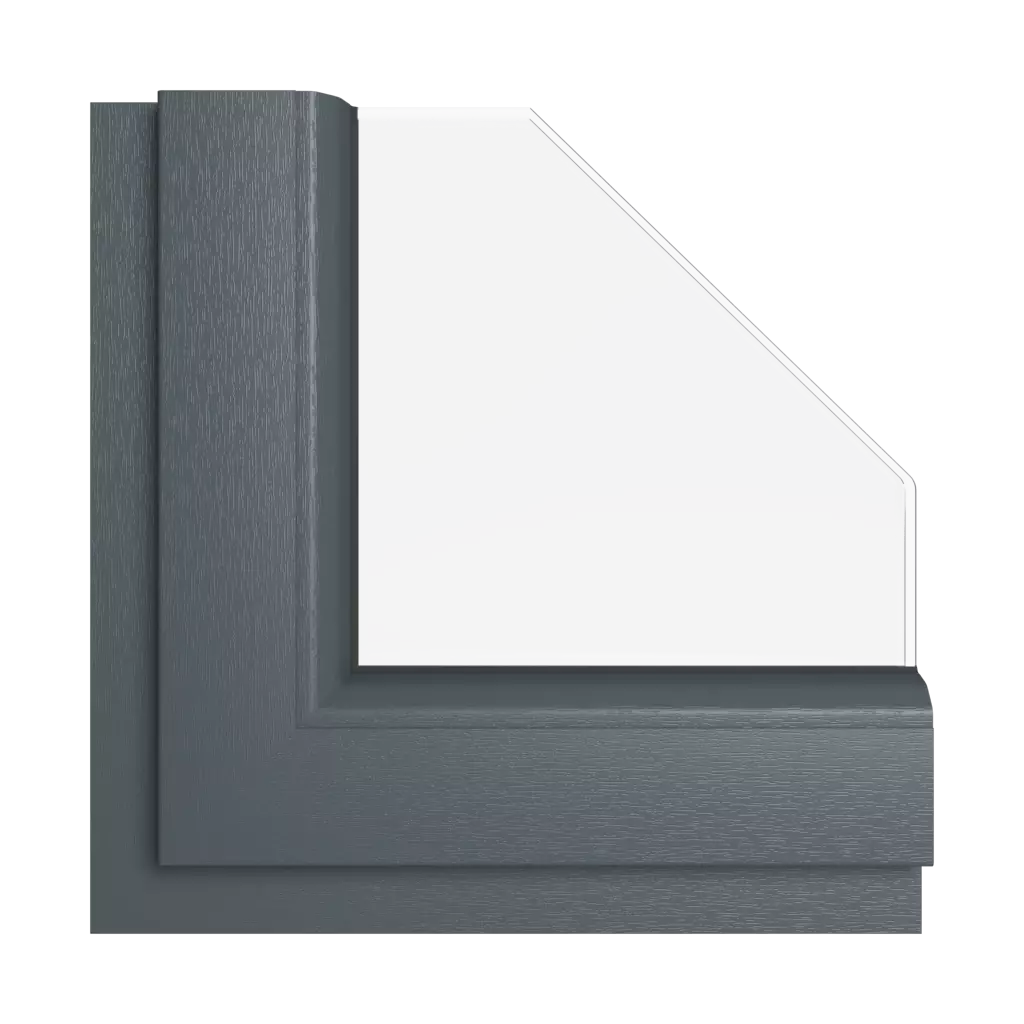 Gray anthracite windows window-colors kommerling-colors gray-anthracite interior