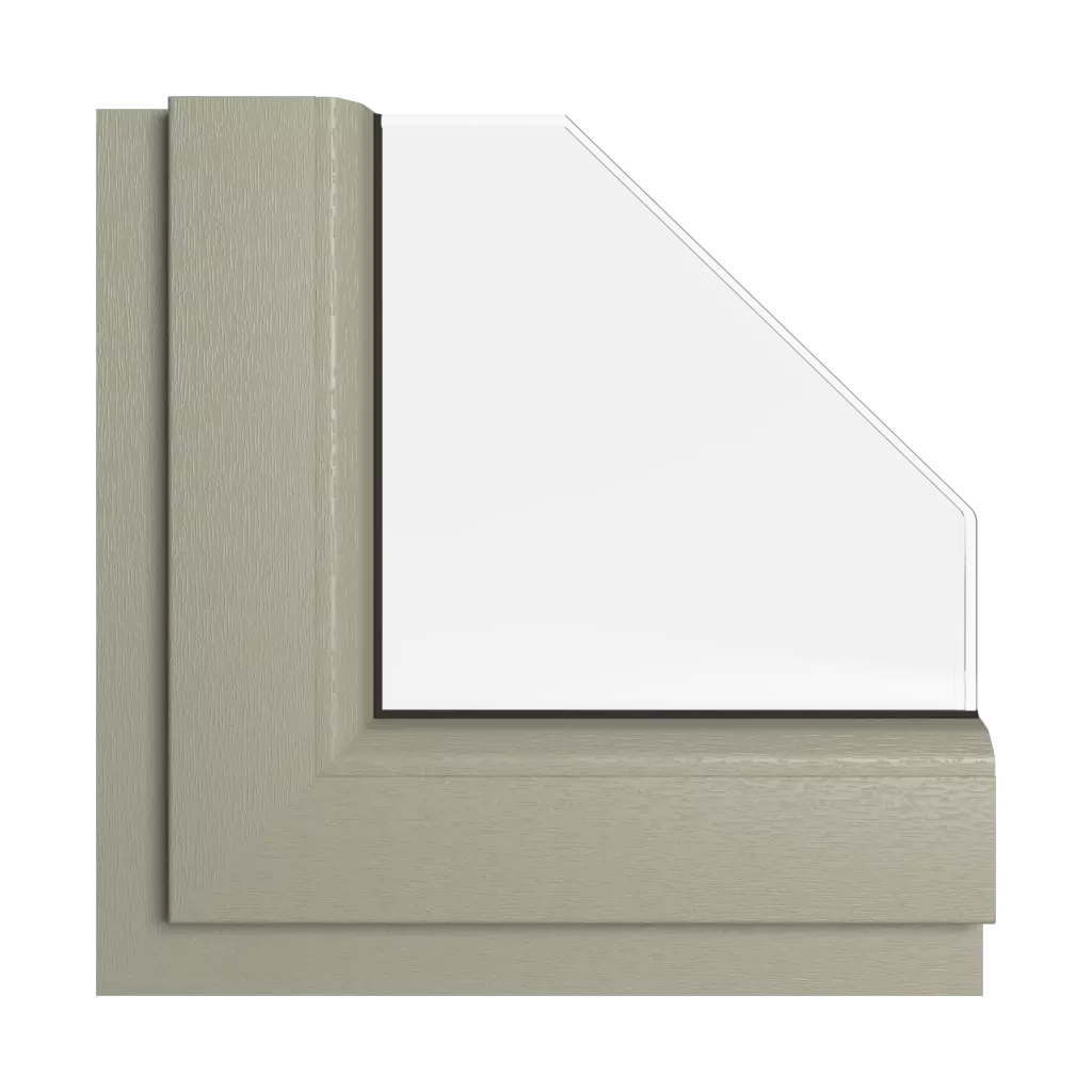 Gray concrete windows window-colors kommerling-colors gray-concrete interior