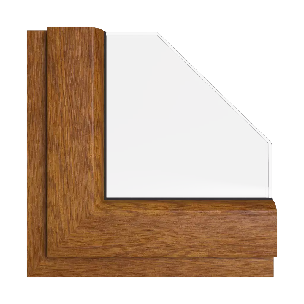 Golden Oak windows window-colors kommerling-colors golden-oak interior