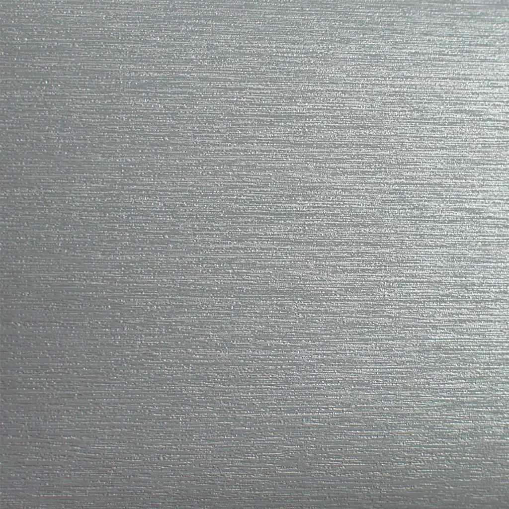Brushed silver windows window-colors gealan brushed-silver texture