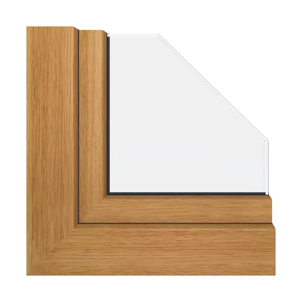 Realwood ginger oak windows window-profiles gealan smoovio