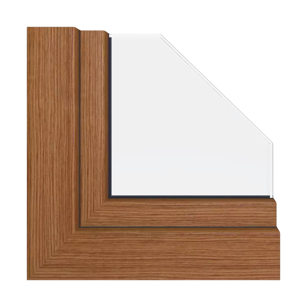 Summer Douglas fir windows window-profiles gealan s-8000