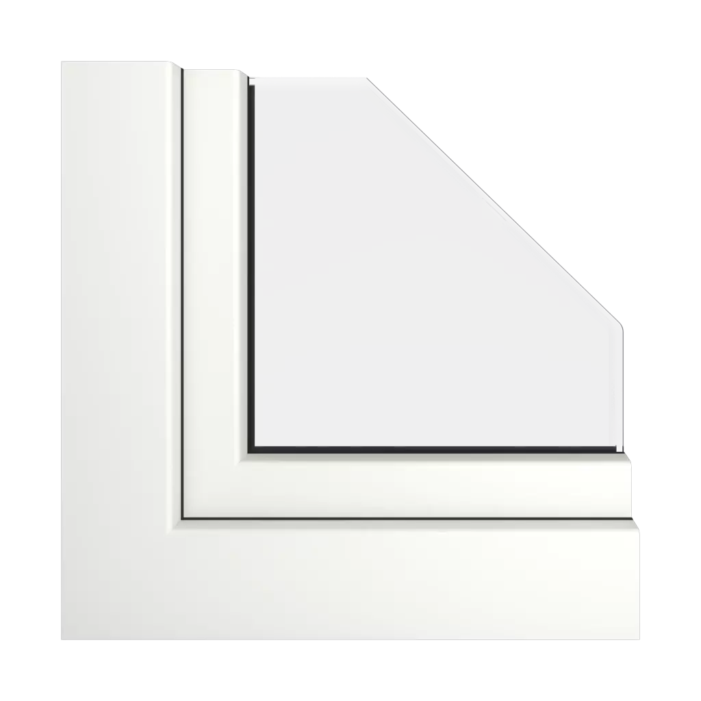 Traffic white RAL 9016 acrycolor products vinyl-windows    