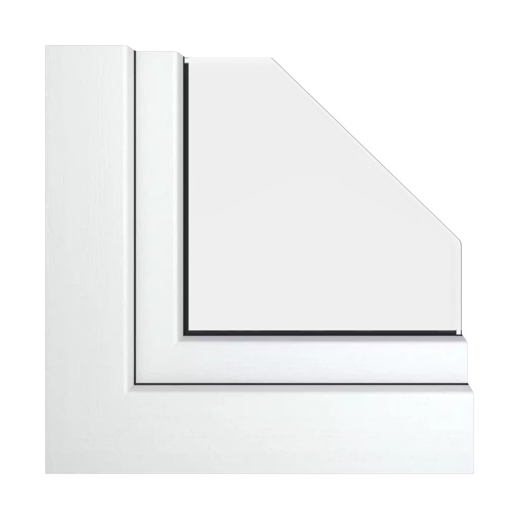 Brilliant white RAL 9003 windows window-colors gealan   