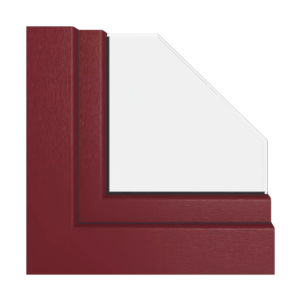 Red RAL 3005 windows window-colors gealan   