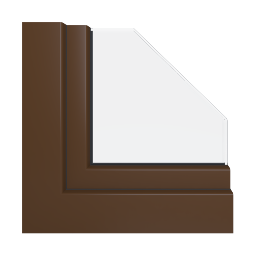 Feneste Windows Colors Gealan colors Brown chamois leather RAL
