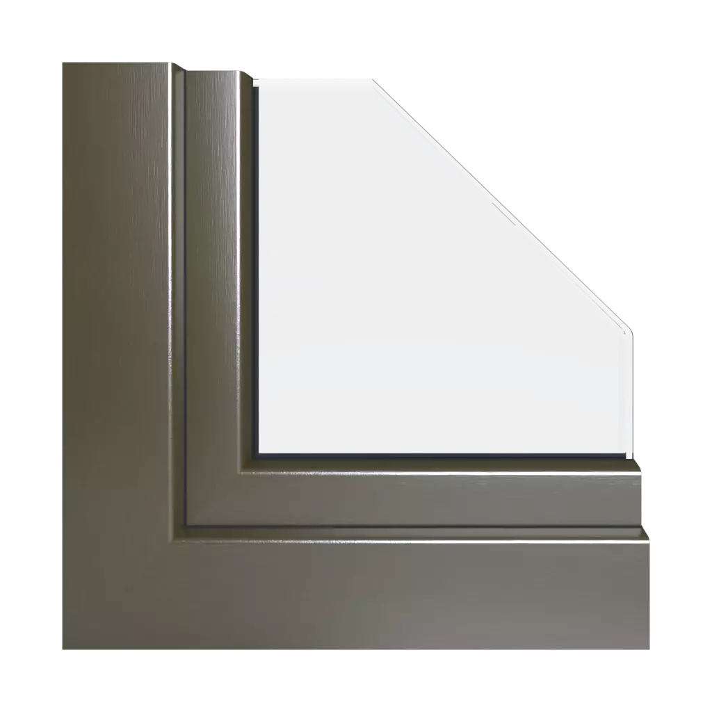 Platinum bronze windows window-colors gealan   