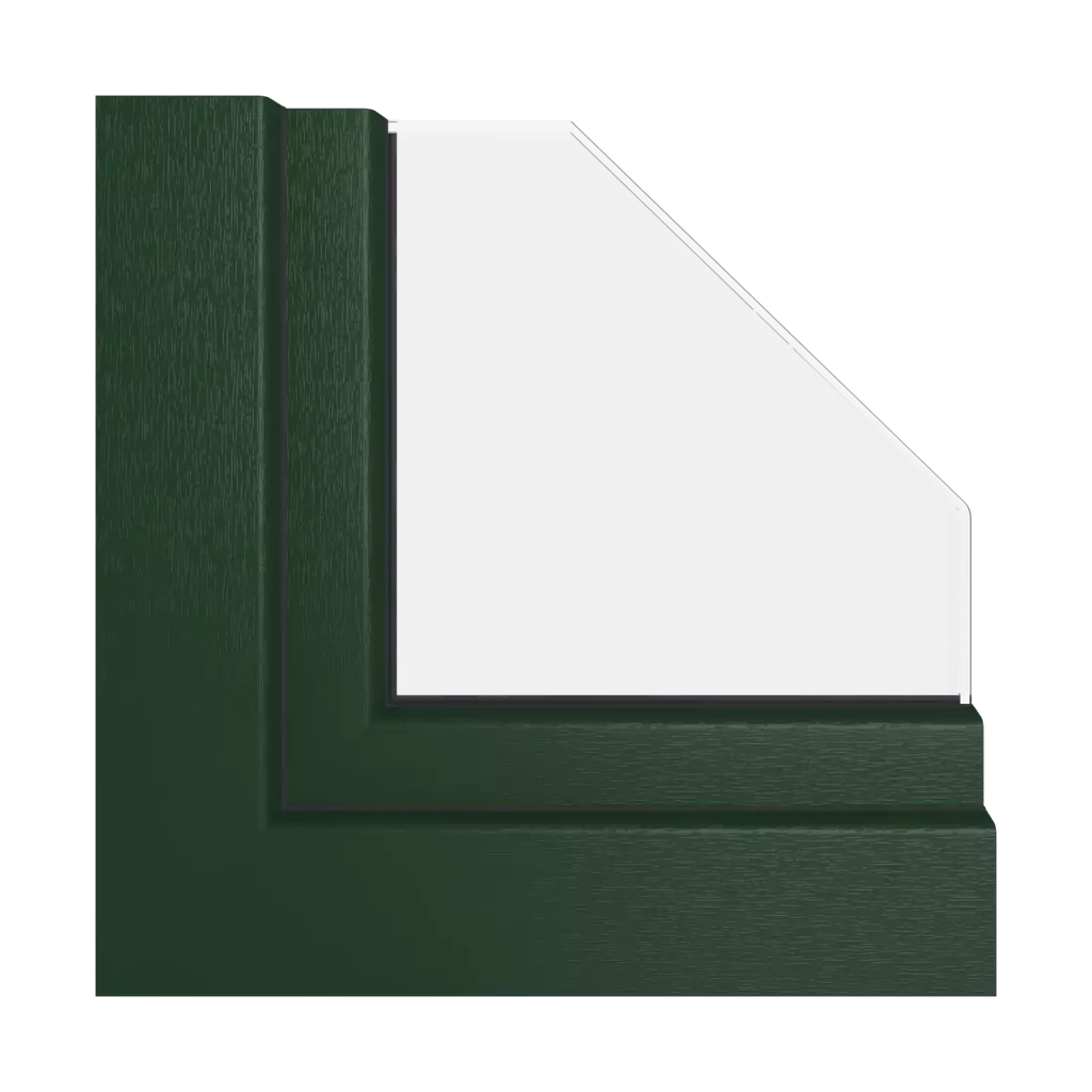 Green RAL 6009 windows window-colors gealan green-ral-6009