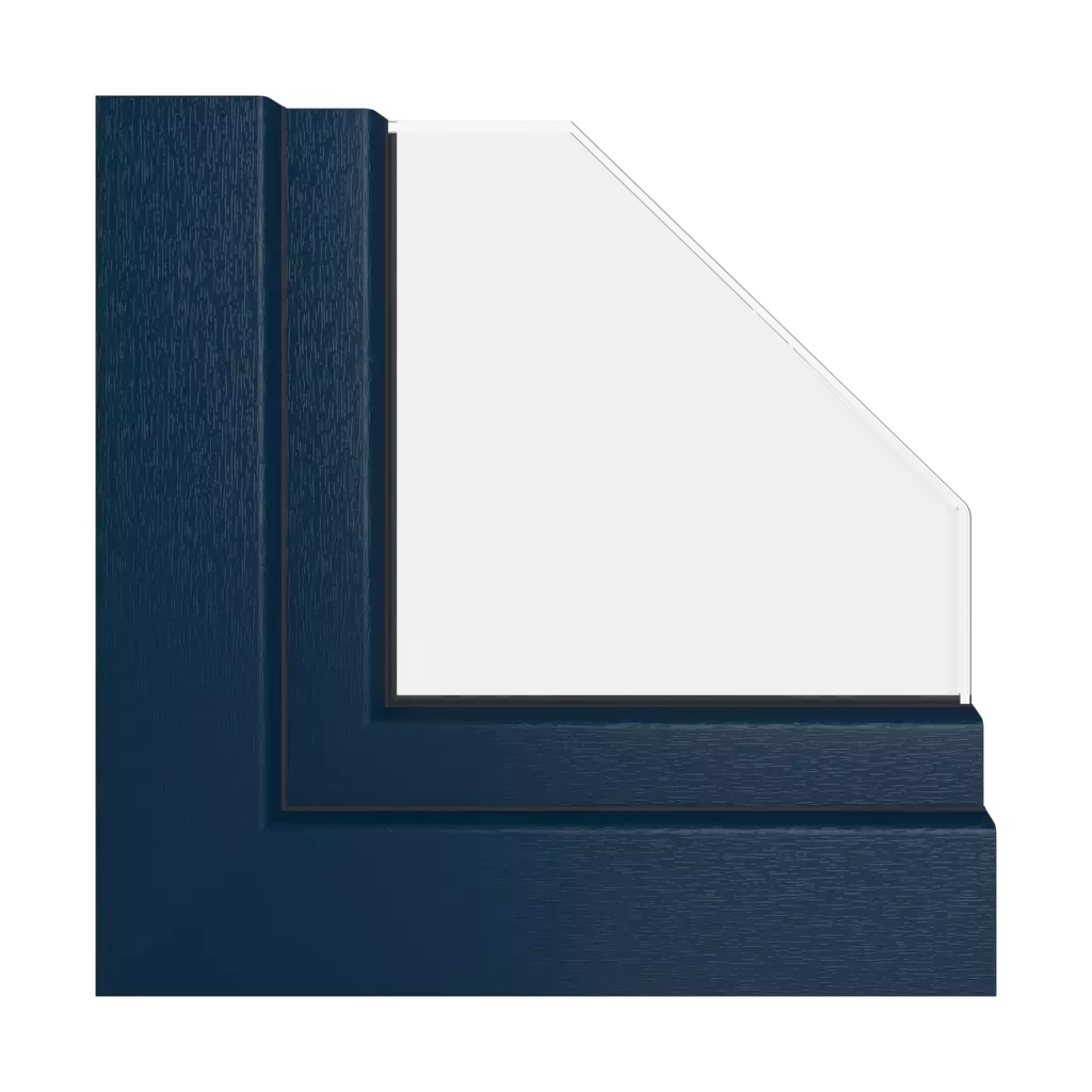 Navy blue RAL 5011 windows window-colors gealan navy-blue-ral-5011