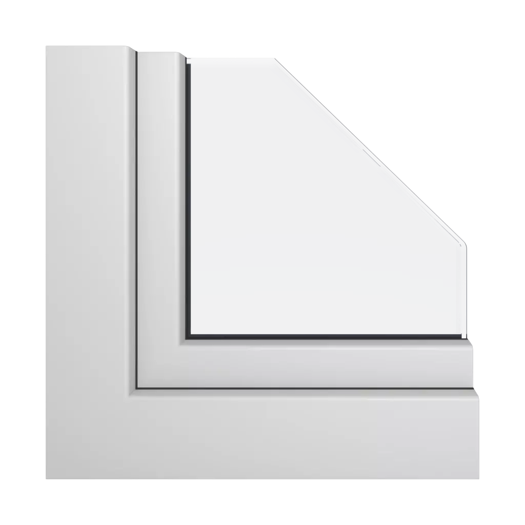 Signal gray smooth RAL 7004 products vinyl-windows    
