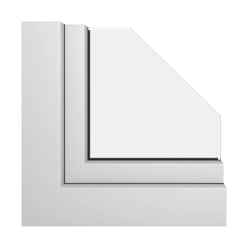 Signal gray smooth RAL 7004 windows window-colors gealan   