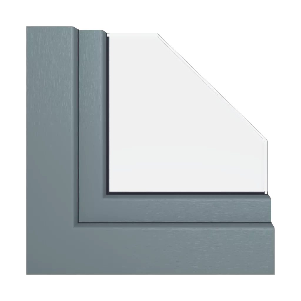 Structural basalt gray windows window-colors gealan   