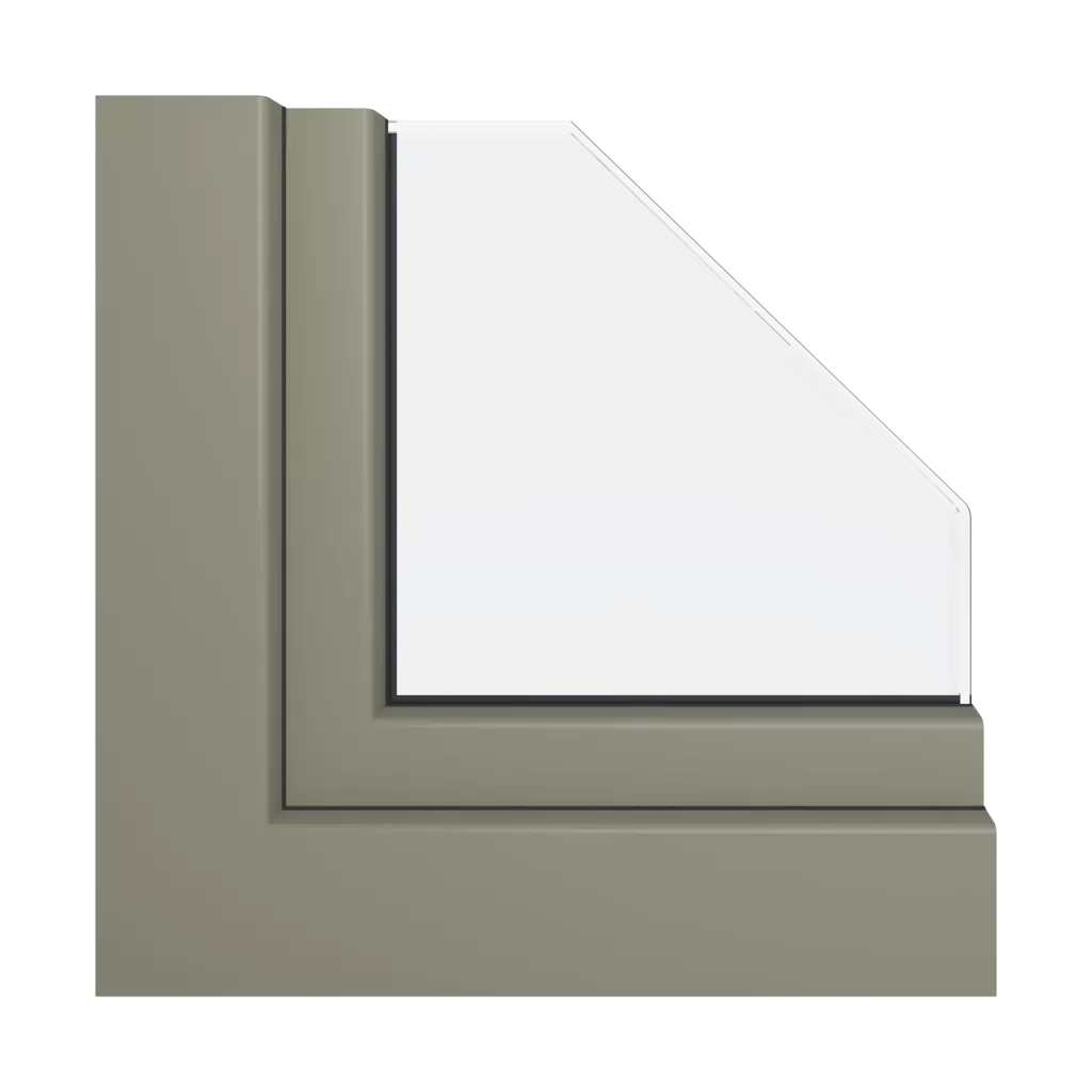 Quartz Gray RAL 7039 acrycolor windows window-profiles gealan smoovio