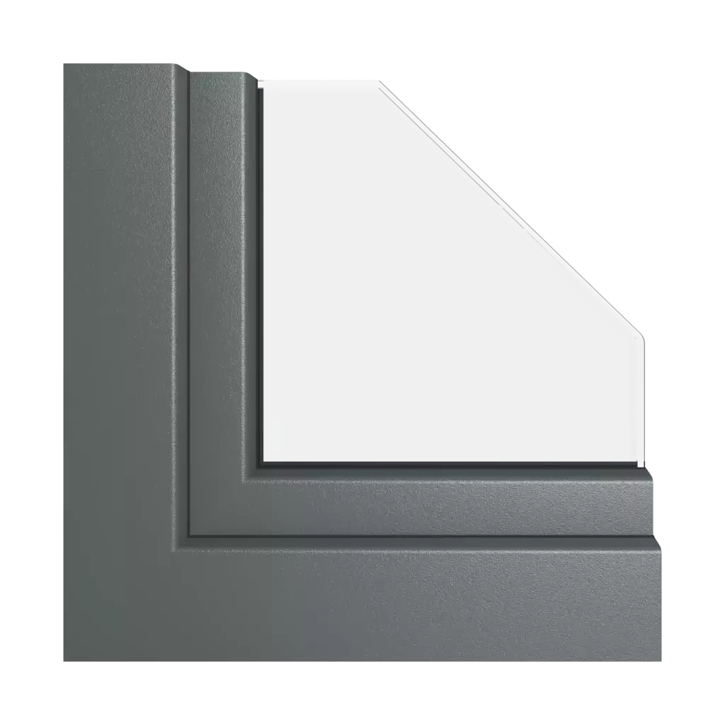 RAL 7016 matt anthracite windows window-colors gealan   