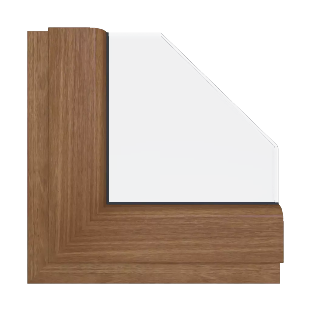 Natural walnut windows window-colors gealan natural-walnut interior