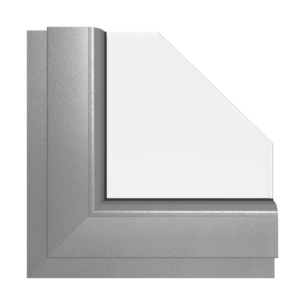 Silver similar to RAL 9007 acrycolor windows window-colors gealan silver-similar-to-ral-9007-acrycolor interior