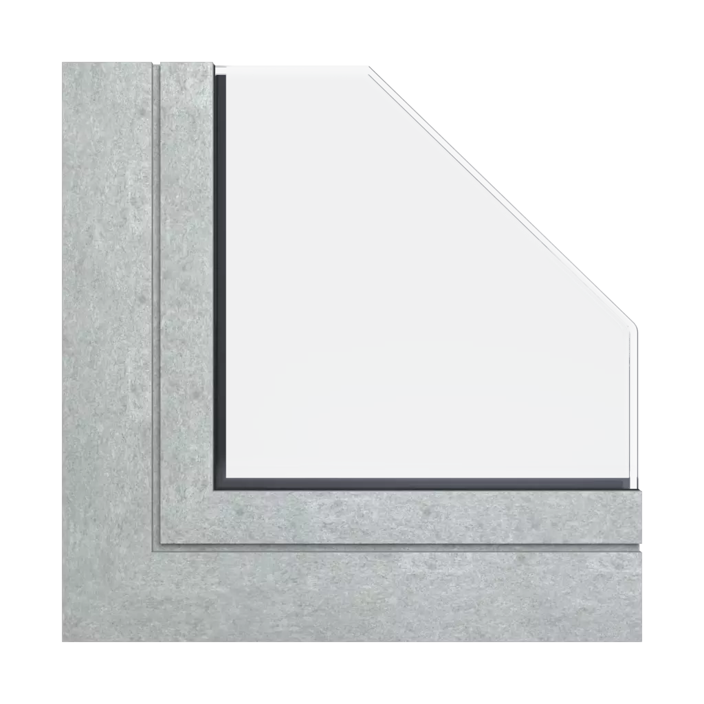 Bright concrete loft view ✨ 🆕 products aluminum-windows    