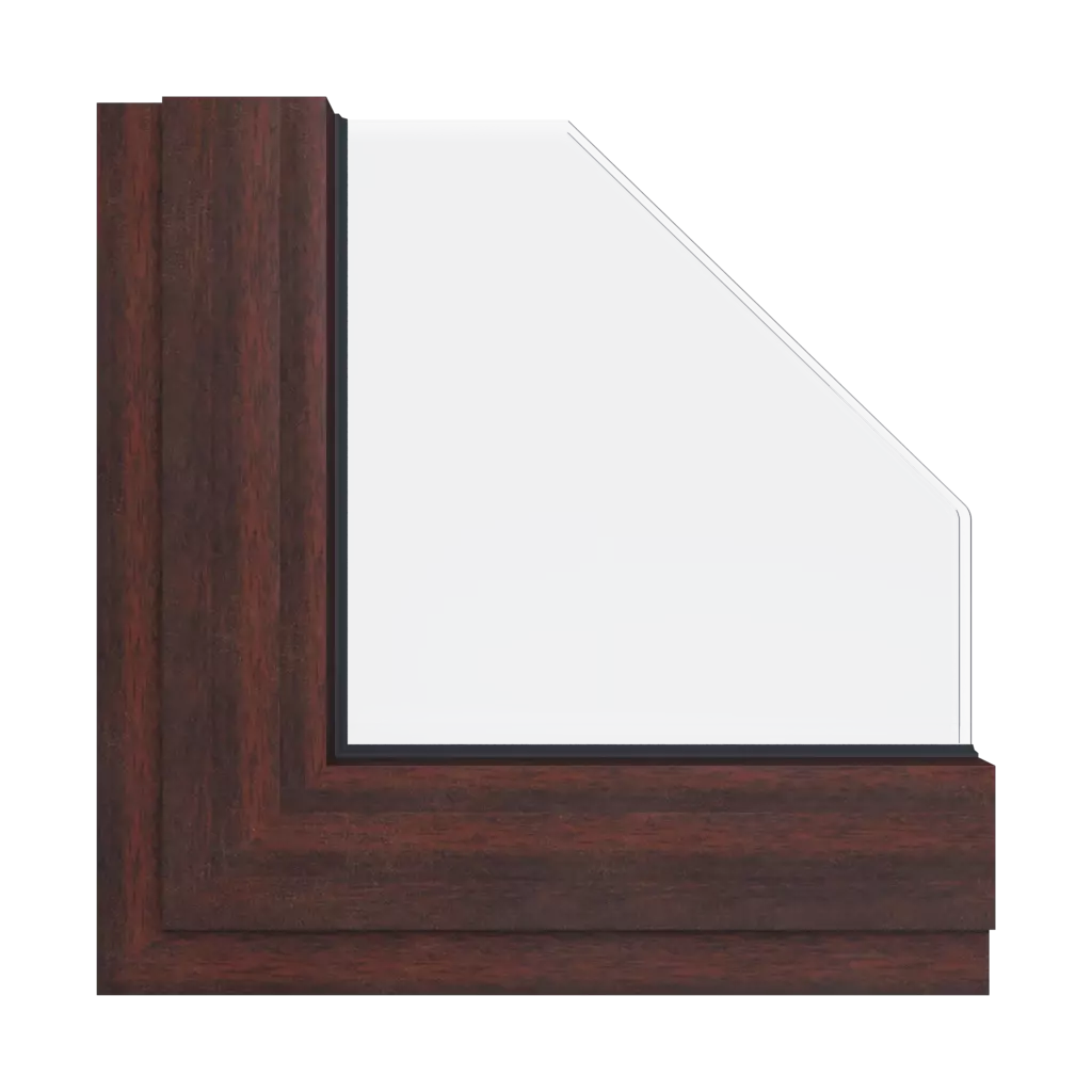 Mahogany wood effect 🆕 windows window-colors aliplast-colors mahogany-wood-effect interior