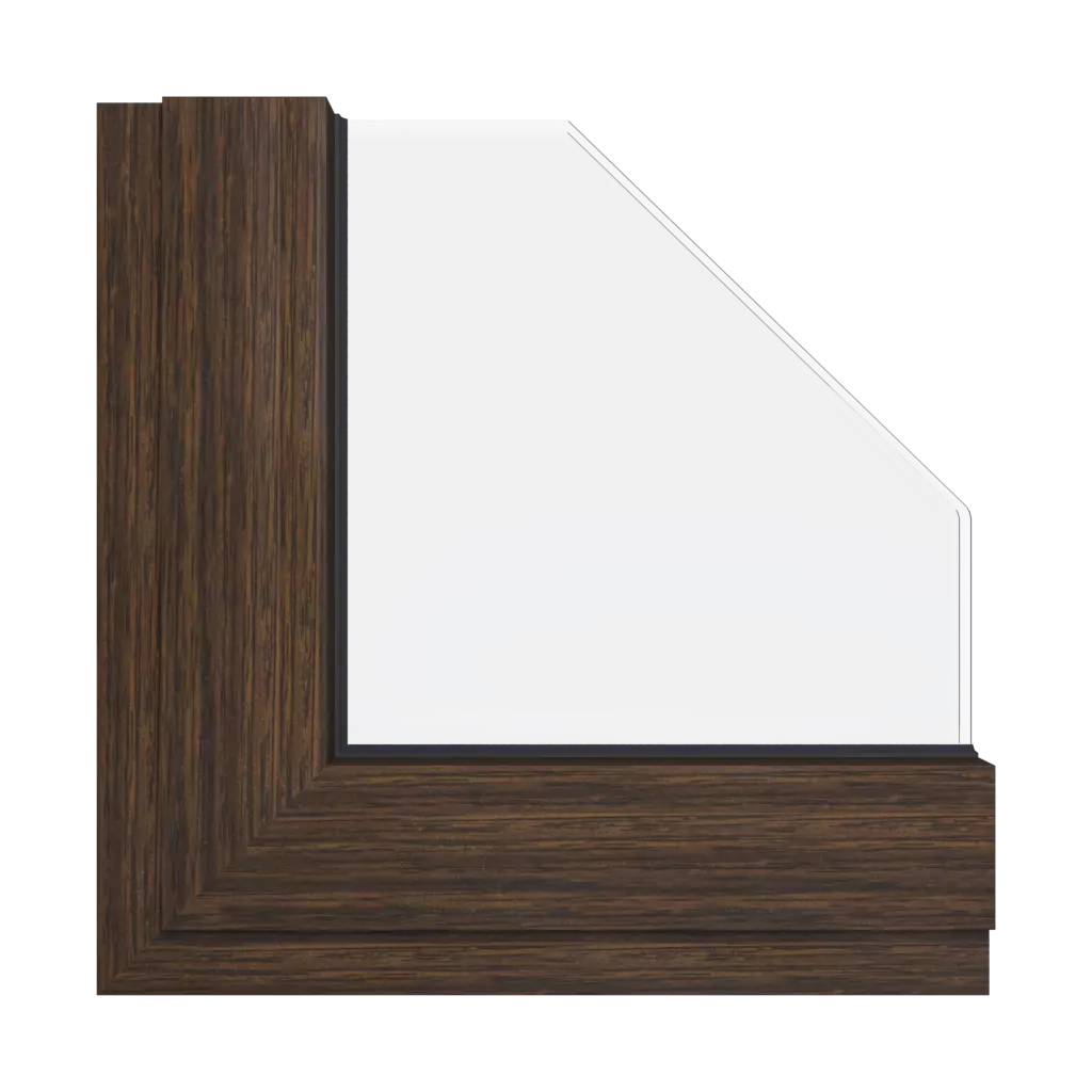 Swamp oak wood effect windows window-colors aliplast-colors swamp-oak-wood-effect interior