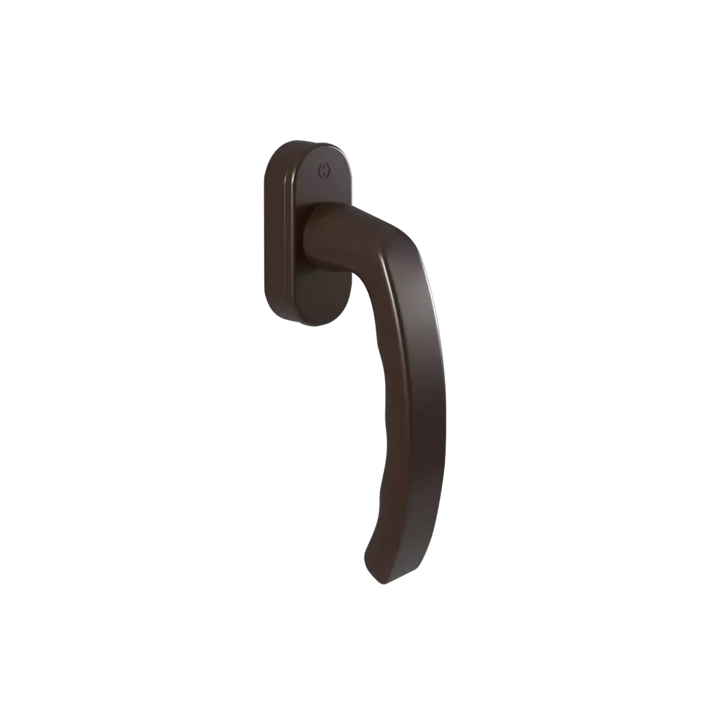 Standard Luxembourg brown handle products wooden-windows    