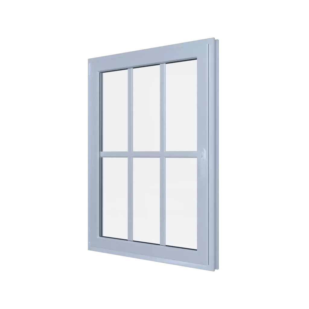 6 vertical segments windows window-accessories muntins muntin-types 6-vertical-segments 
