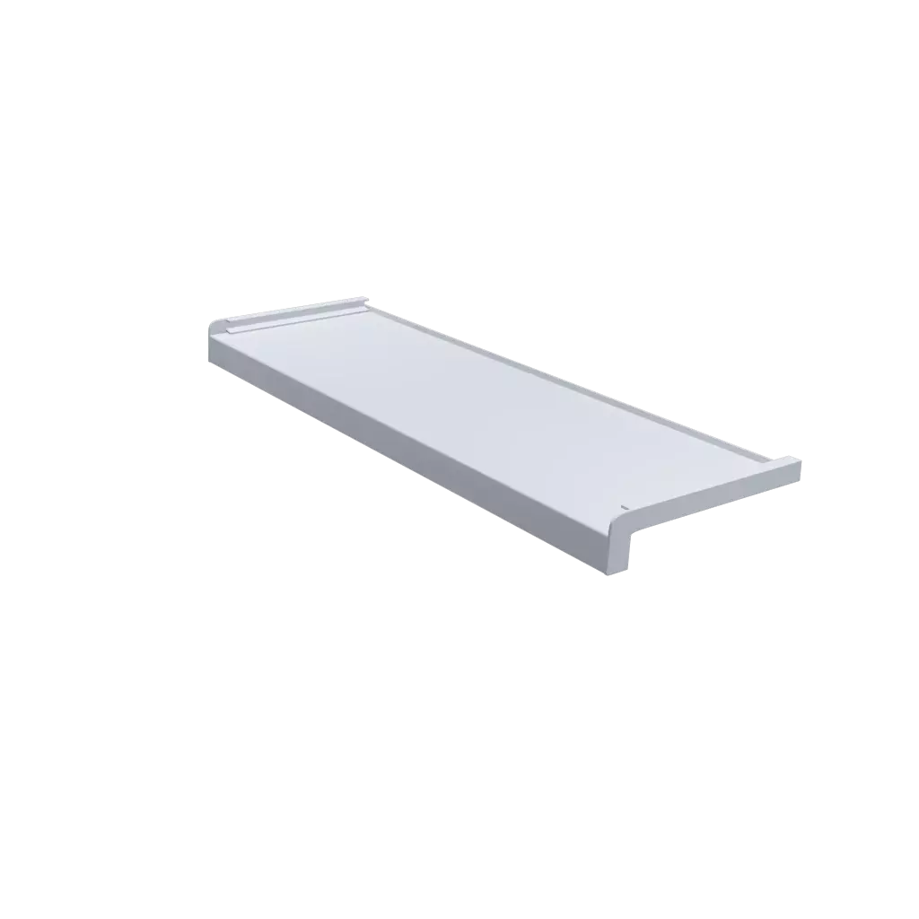 White windows window-accessories window-sills external aluminum white