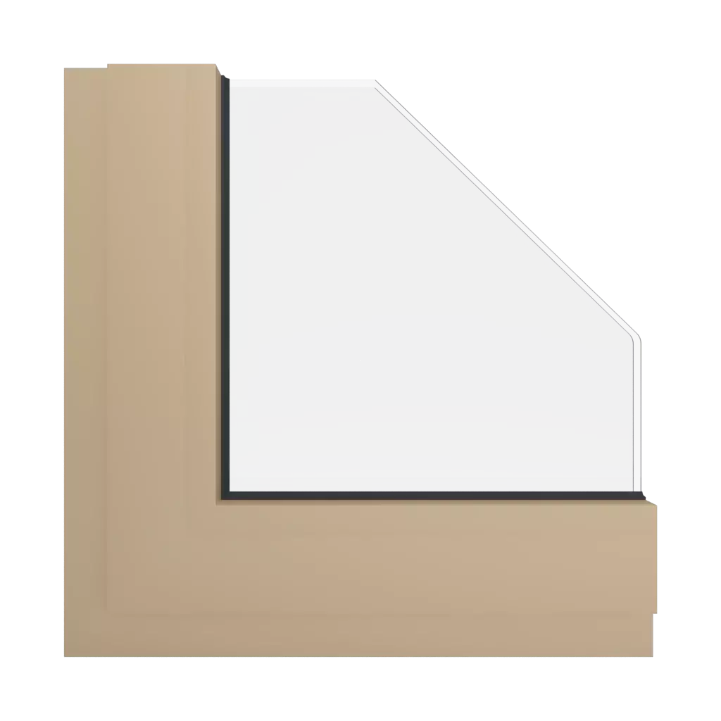 RAL 1001 Beige windows window-colors aluminum-ral ral-1001-beige interior