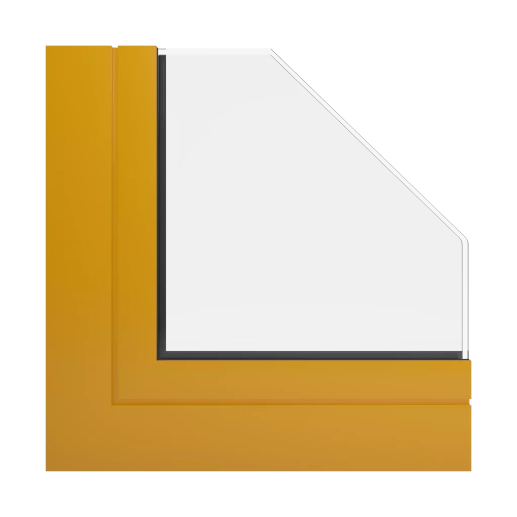 RAL 1006 Maize yellow windows window-colors aluprof-colors 