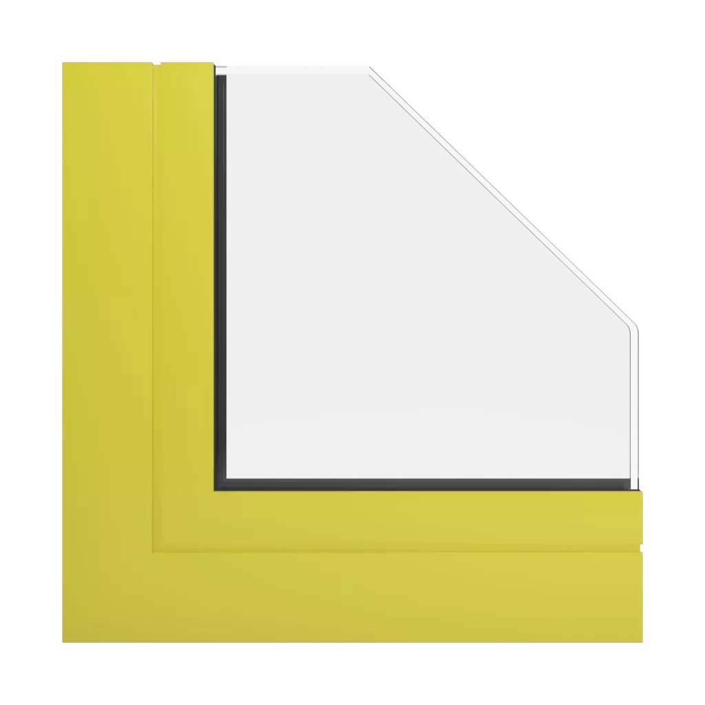 RAL 1016 Sulfur yellow windows window-colors kommerling-colors   