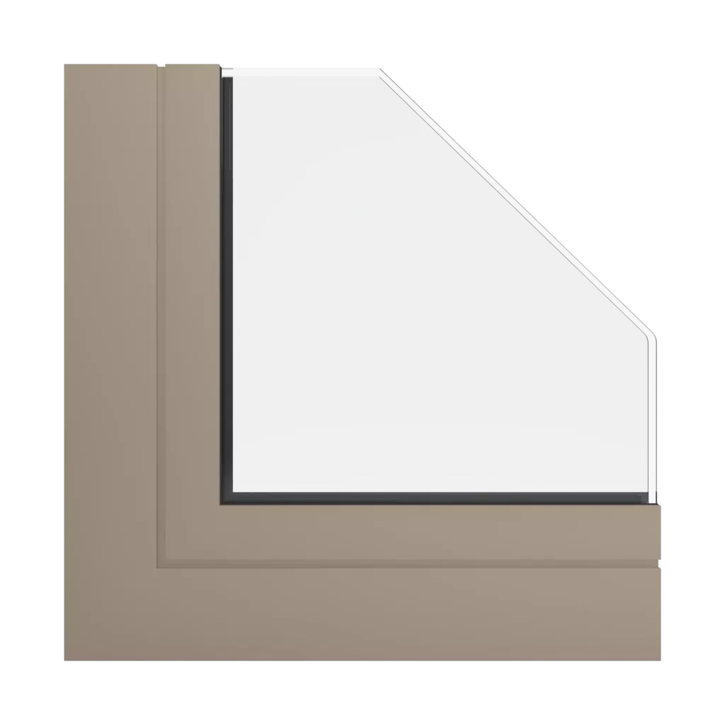 RAL 1019 Grey beige windows window-colors aluminum-ral   