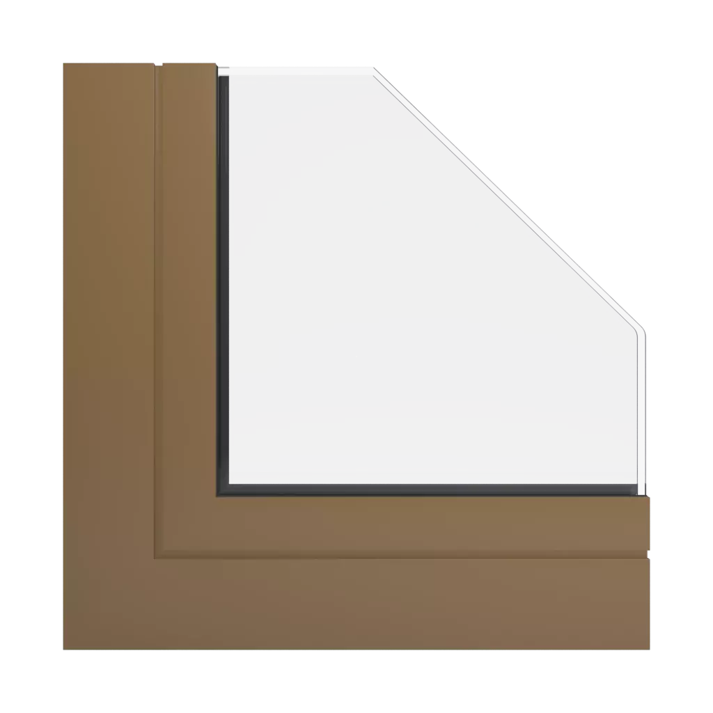 RAL 1036 Pearl gold windows window-colors kommerling-colors   