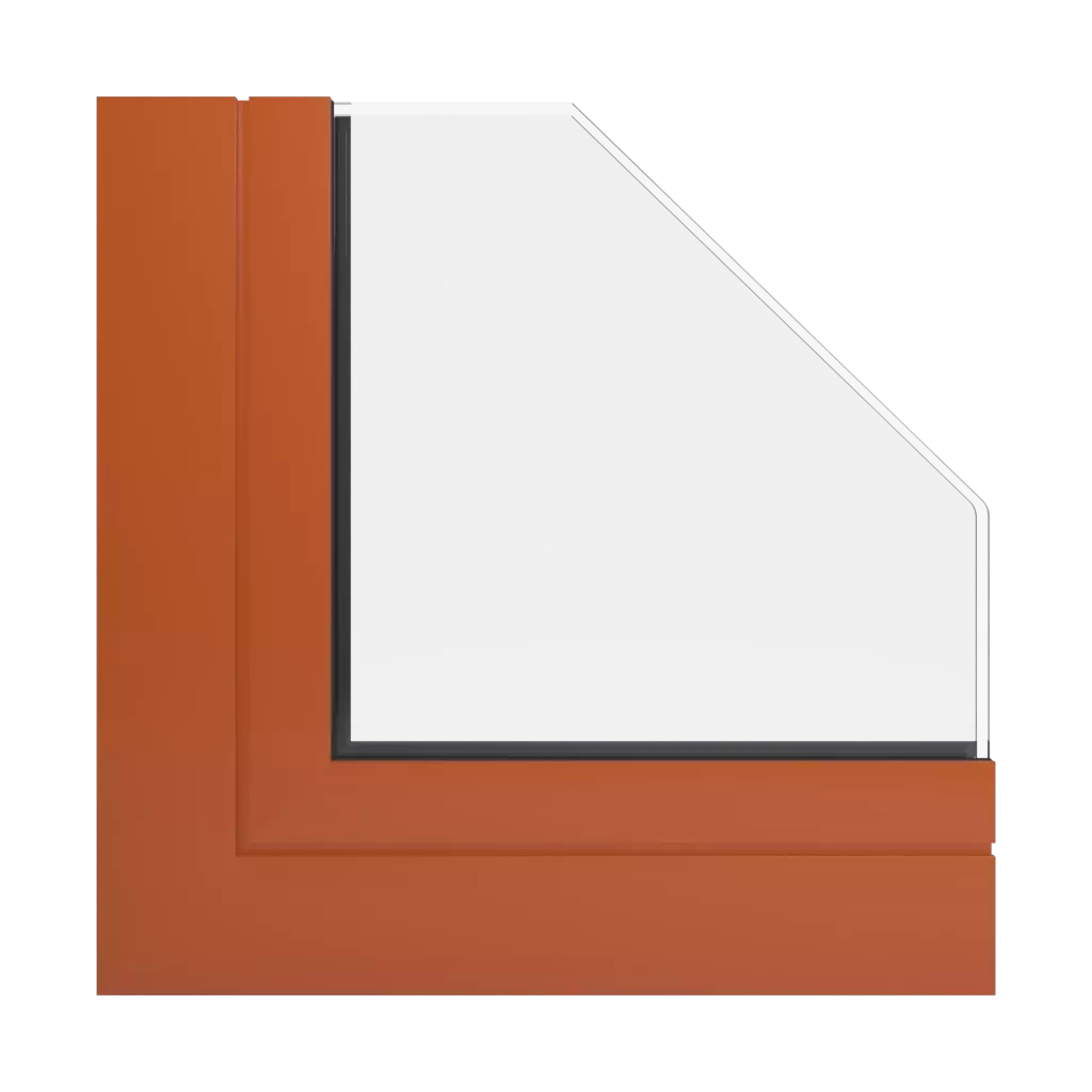 RAL 2001 Red orange windows window-colors kommerling-colors   