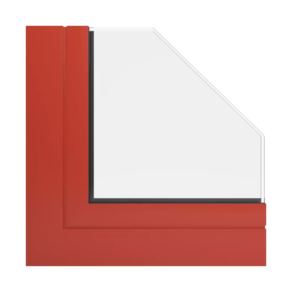 RAL 2002 Vermilion windows window-profiles ponzio sl600tt-evo