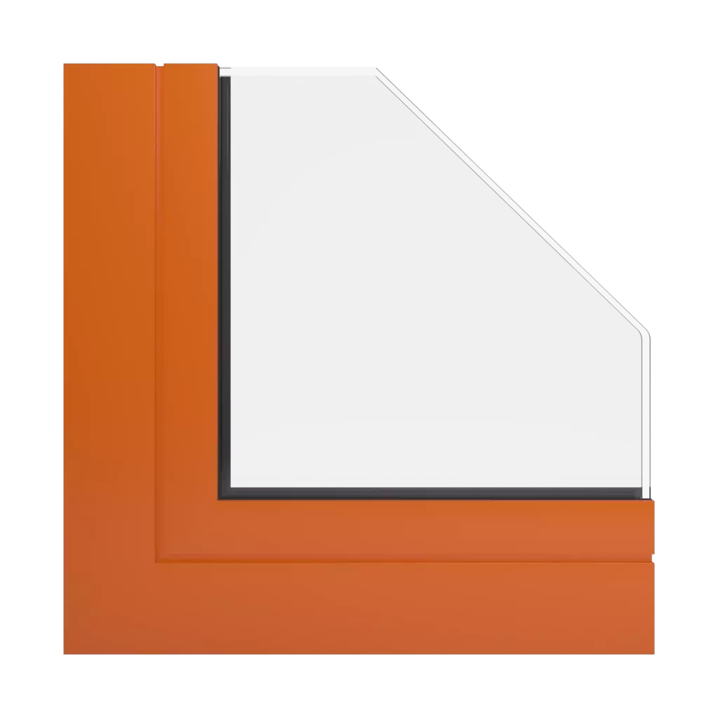 RAL 2004 Pure orange windows window-colors aliplast-colors 