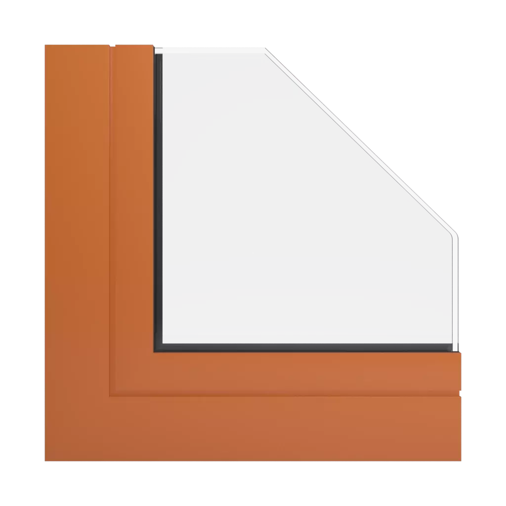 RAL 2010 Signal orange windows window-colors colors cdm-aluminum-wood-pine-colors