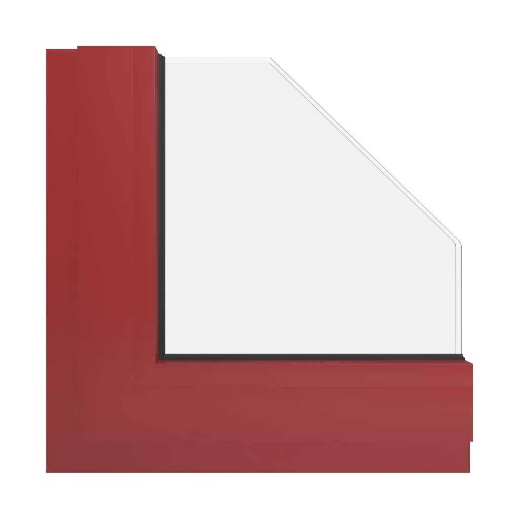 RAL 3013 Tomato red windows window-colors aluminum-ral ral-3013-tomato-red interior