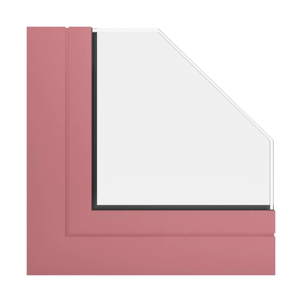 RAL 3014 Antique pink windows window-colors aluprof-colors 