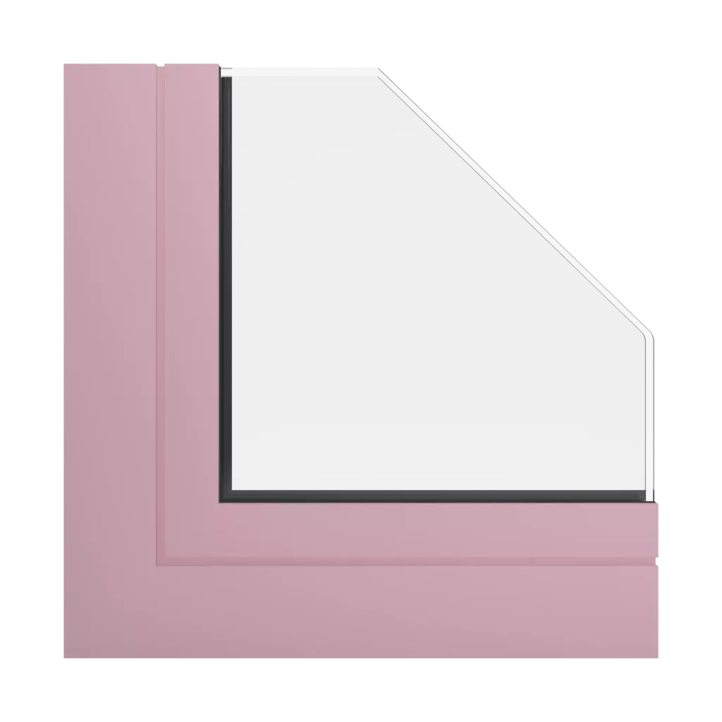 RAL 3015 Light pink windows window-profiles aliplast mc-glass