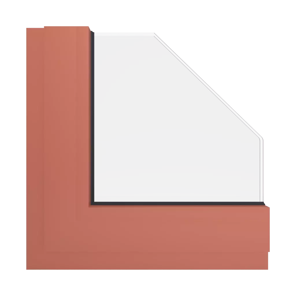 RAL 3022 Salmon pink windows window-colors aluminum-ral ral-3022-salmon-pink interior