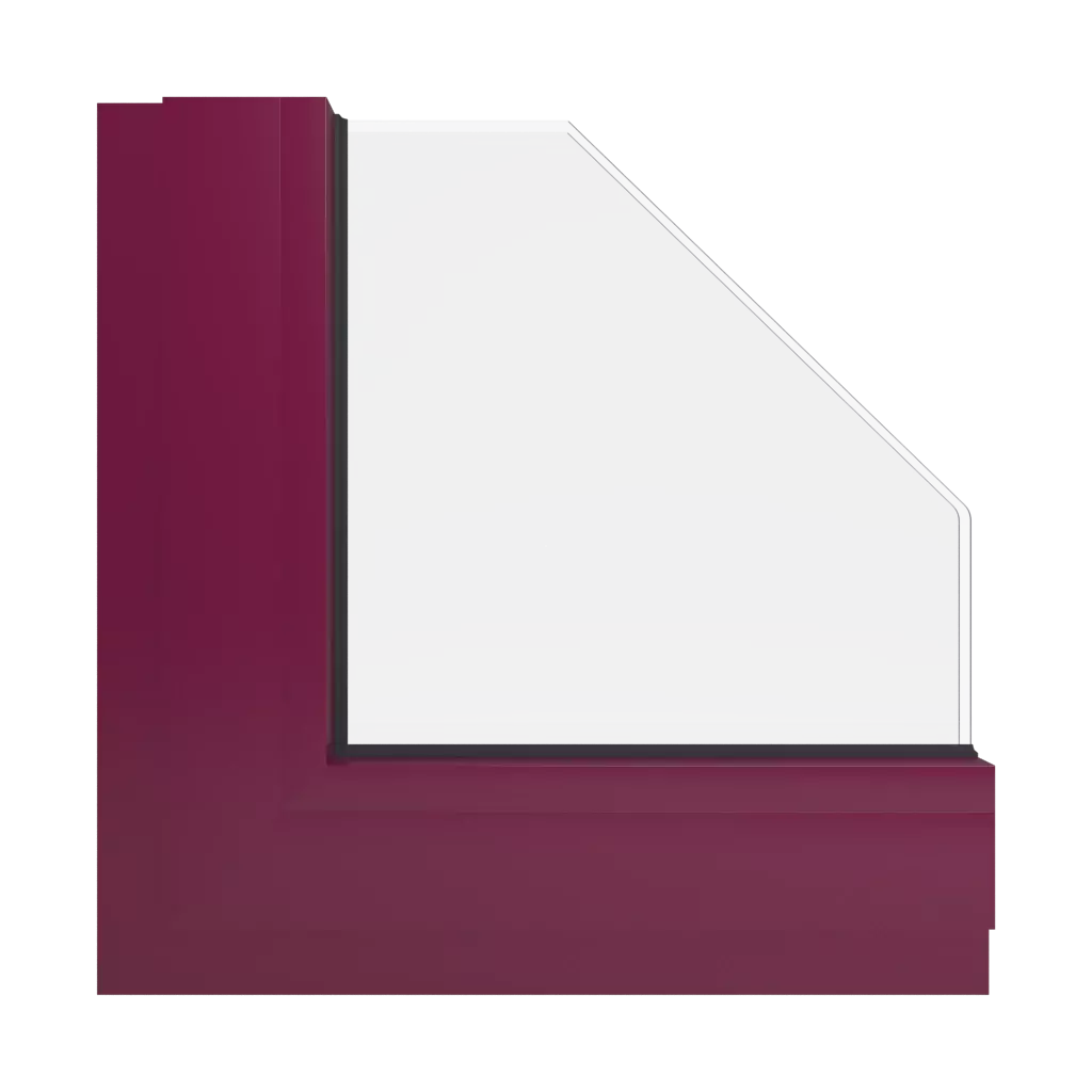 RAL 4004 Claret violet windows window-colors aluminum-ral ral-4004-claret-violet interior