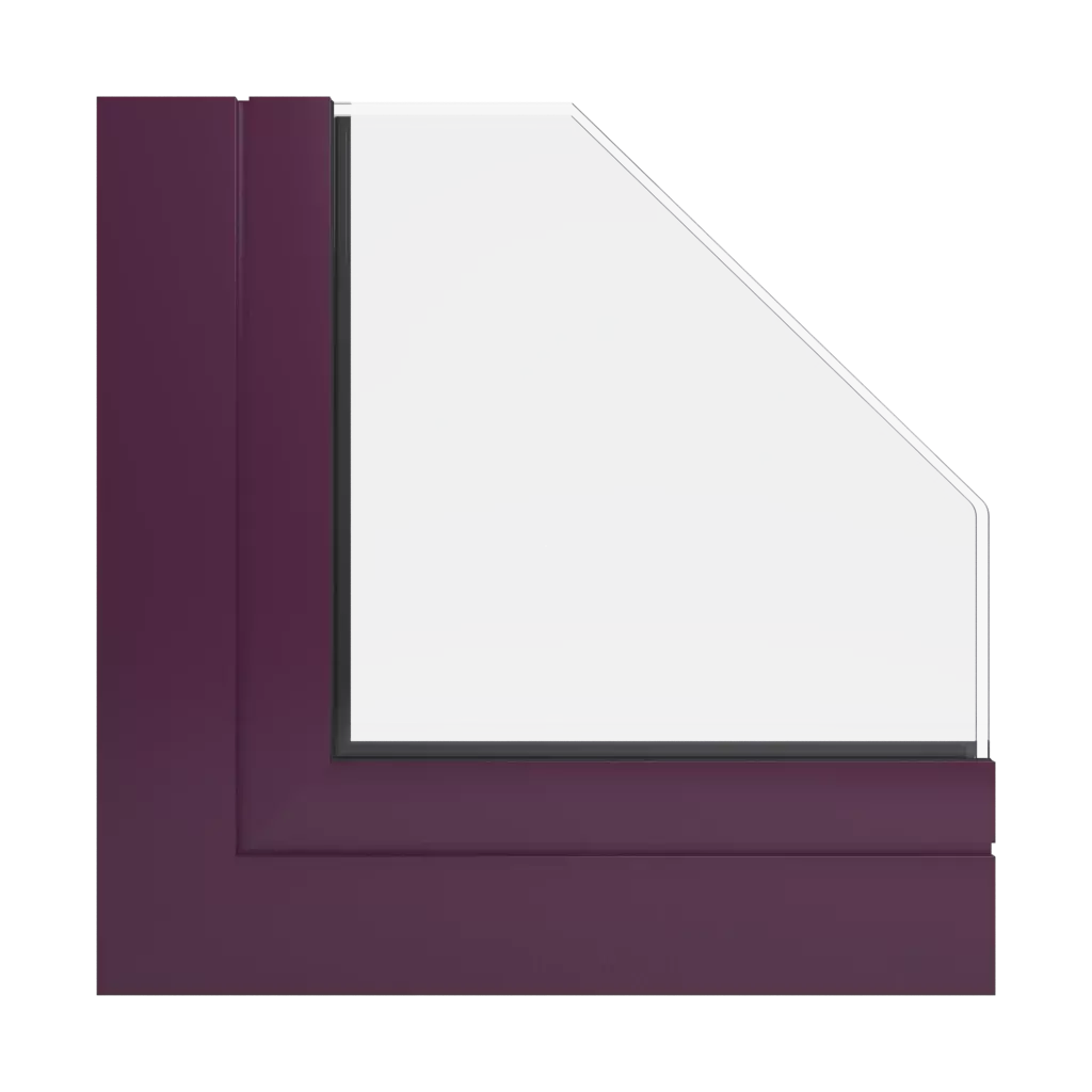 RAL 4007 Purple violet windows window-colors aluprof-colors 