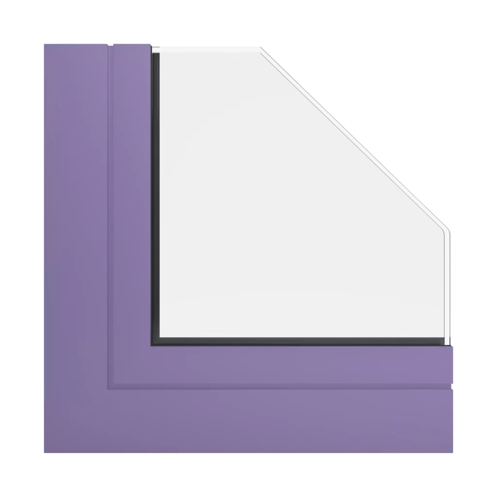 RAL 4011 Pearl violet windows window-colors aliplast-colors 